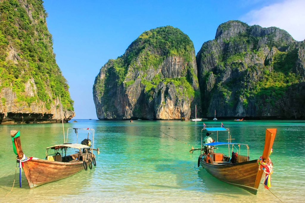 Ilhas Phi Phi na Tailândia